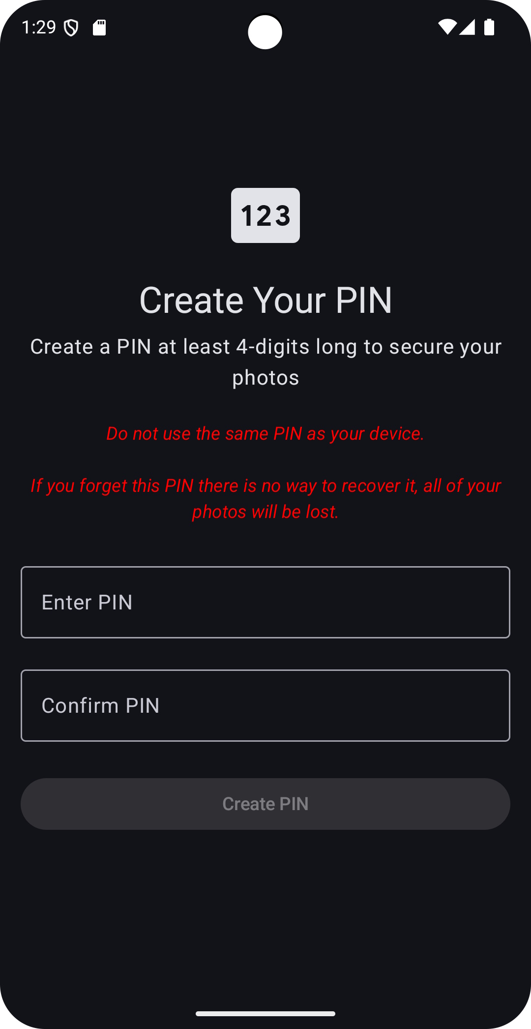 SnapSafe Screenshot 2